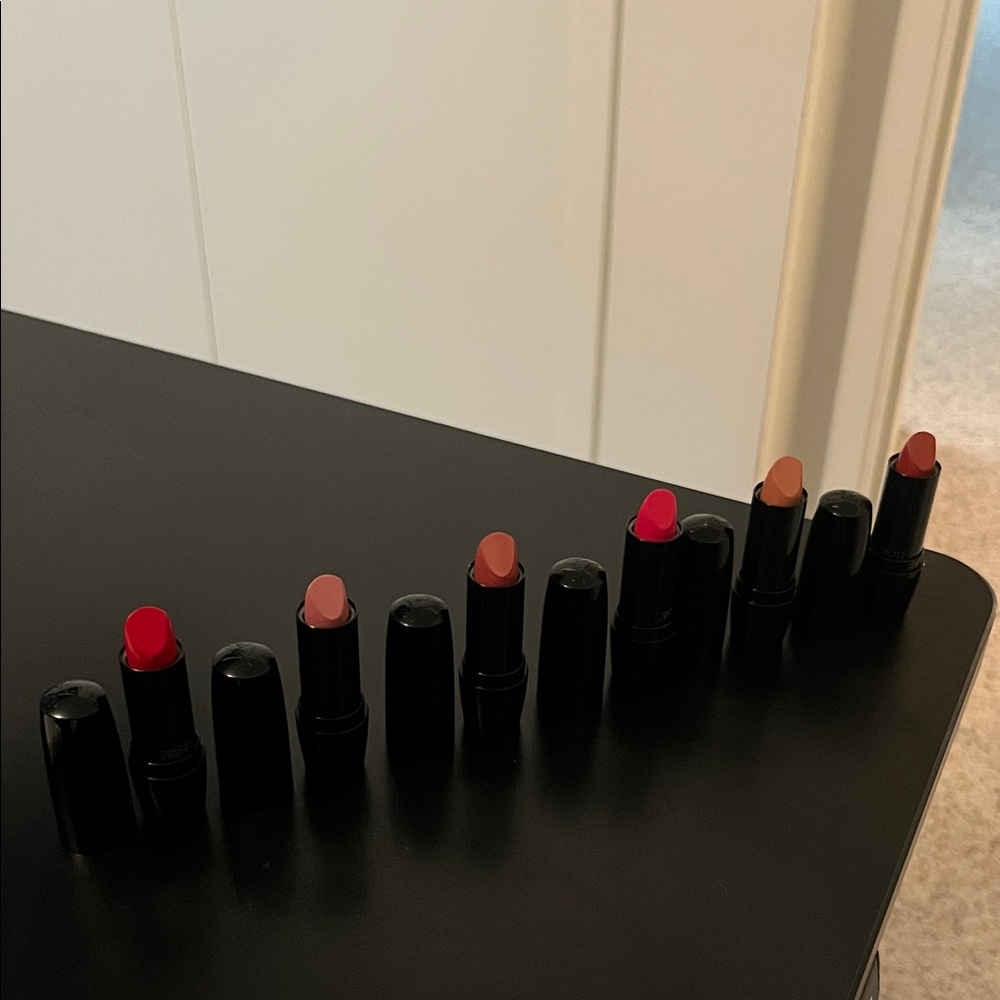 Lancome color design Women's Lipstick Set - Pink, Red, Nude Shades